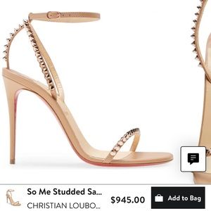So Me Studded CHRISTIAN LOUBOUTIN Heels